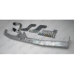 H080A GALIA Полностью оцинкованный фаркоп на Hyundai i20 2008-2014. Тип шара: A. Невидимый вырез бампера. Нагрузки: 1100/50 кг, масса фаркопа 14,12 кг