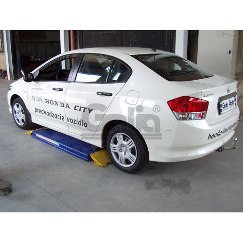 H081A GALIA Полностью оцинкованный фаркоп на Honda City 2008-2013. Тип шара: A. Невидимый вырез бампера. Нагрузки: 1000/70 кг, масса фаркопа 16,01 кг
