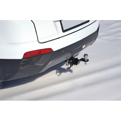 HCR-16-991122.00 PT GROUP Фаркоп на Hyundai Creta 2016-2021, 2021-2022, Solaris HC 2024- без подрезки бампера. Тип шара: E (легкосъемный шар под квадрат). Нагрузки: 1500/75 кг, масса фаркопа 18,5 кг (без электрики в комплекте)