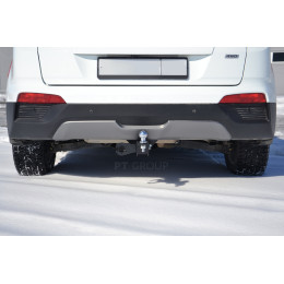 HCR-16-991122.00 PT GROUP Фаркоп на Hyundai Creta 2016-2021, 2021-2022, Solaris HC 2024- без подрезки бампера. Тип шара: E (легкосъемный шар под квадрат). Нагрузки: 1500/75 кг, масса
