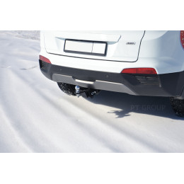 HCR-16-991122.00 PT GROUP Фаркоп на Hyundai Creta 2016-2021, 2021-2022, Solaris HC 2024- без подрезки бампера. Тип шара: E (легкосъемный шар под квадрат). Нагрузки: 1500/75 кг, масса