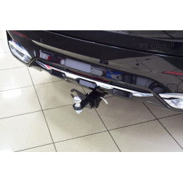 HFX-19-991122.00 PT GROUP Фаркоп на Haval F7 2019-2024, Haval F7x 2019-2024 без подрезки бампера. Тип шара: E (легкосъемный шар под квадрат). Нагрузки: 1500/100 кг, масса фарко