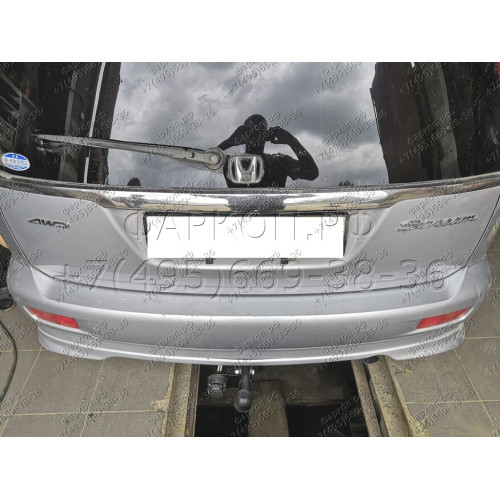 H.H13.A HALTY Фаркоп на Honda Stream 2WD/4WD 2000-2006. Требуется подрезка бампера. Тип шара: A. Нагрузки: 750/75 кг, масса фаркопа 13,5 кг