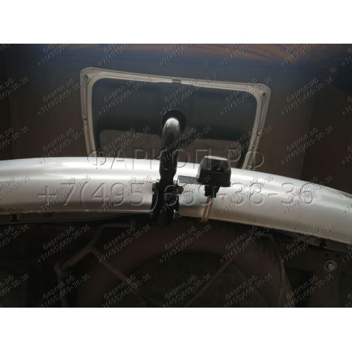 H.H13.A HALTY Фаркоп на Honda Stream 2WD/4WD 2000-2006. Требуется подрезка бампера. Тип шара: A. Нагрузки: 750/75 кг, масса фаркопа 13,5 кг