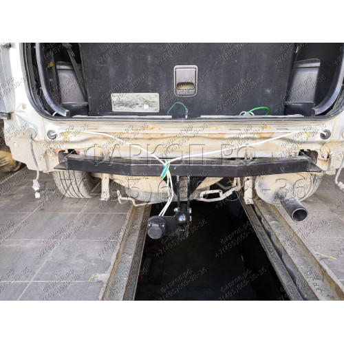 H.H13.A HALTY Фаркоп на Honda Stream 2WD/4WD 2000-2006. Требуется подрезка бампера. Тип шара: A. Нагрузки: 750/75 кг, масса фаркопа 13,5 кг