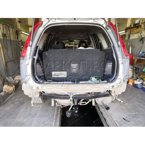H.H13.A HALTY Фаркоп на Honda Stream 2WD/4WD 2000-2006. Требуется подрезка бампера. Тип шара: A. Нагрузки: 750/75 кг, масса фаркопа 13,5 кг