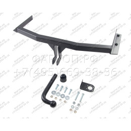 H.H13.A HALTY Фаркоп на Honda Stream 2WD/4WD 2000-2006. Требуется подрезка бампера. Тип шара: A. Нагрузки: 750/75 кг, масса фаркопа 13,5 кг