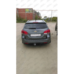 CV 14 AVTOS Фаркоп на Chevrolet Cruze универсал 2009-2016 без подрезки бампера. Тип шара: A. Нагрузки: 1800/75 кг, масса фаркопа 16,5 кг (без электрики в комплекте)