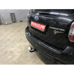 8501 Трейлер Фаркоп для Subaru Forester дорестайлинг 2013-2016. Требуется подрезка бампера. Тип шара: A. Нагрузки: 1200/60 кг, масса фаркопа 16,7 кг (без электри