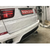 B017C GALIA Полностью оцинкованный фаркоп на BMW X5 E70 2007-2013, X5 F15 2013-2018, BMW X6 F16 2014-2019, кроме моделей с M-пакетом. Подрозетник убирается за бампер. Тип шара: C (горизонтальный съемный). Невидимый вырез бампера. Нагрузки: 3500/140 кг, ма