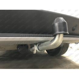 B017C GALIA Полностью оцинкованный фаркоп на BMW X5 E70 2007-2013, X5 F15 2013-2018, BMW X6 F16 2014-2019, кроме моделей с M-пакетом. Подрозетник убирается за бампер. Тип ша