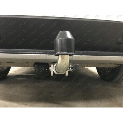 B017C GALIA Полностью оцинкованный фаркоп на BMW X5 E70 2007-2013, X5 F15 2013-2018, BMW X6 F16 2014-2019, кроме моделей с M-пакетом. Подрозетник убирается за бампер. Тип шара: C (горизонтальный съемный). Невидимый вырез бампера. Нагрузки: 3500/140 кг, ма