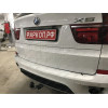 B017C GALIA Полностью оцинкованный фаркоп на BMW X5 E70 2007-2013, X5 F15 2013-2018, BMW X6 F16 2014-2019, кроме моделей с M-пакетом. Подрозетник убирается за бампер. Тип шара: C (горизонтальный съемный). Невидимый вырез бампера. Нагрузки: 3500/140 кг, ма