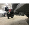 B017C GALIA Полностью оцинкованный фаркоп на BMW X5 E70 2007-2013, X5 F15 2013-2018, BMW X6 F16 2014-2019, кроме моделей с M-пакетом. Подрозетник убирается за бампер. Тип шара: C (горизонтальный съемный). Невидимый вырез бампера. Нагрузки: 3500/140 кг, ма