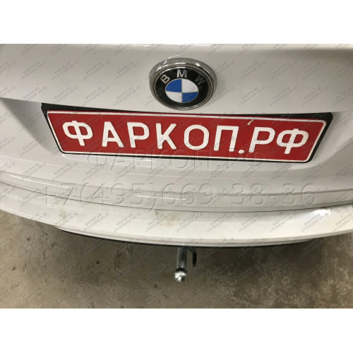 B017C GALIA Полностью оцинкованный фаркоп на BMW X5 E70 2007-2013, X5 F15 2013-2018, BMW X6 F16 2014-2019, кроме моделей с M-пакетом. Подрозетник убирается за бампер. Тип шара: C (горизонтальный съемный). Невидимый вырез бампера. Нагрузки: 3500/140 кг, ма