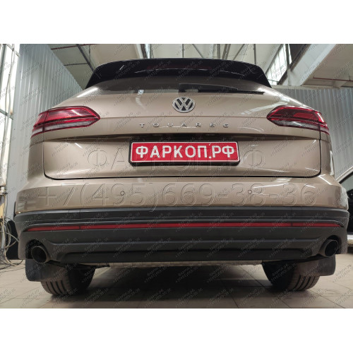 K 74V AUTO-HAK Фаркоп для Volkswagen Touareg 2018-. Требуется подрезка бампера. Съемное вертикальное крепление шара (на ключе). Нагрузки: 3500/140 кг, масса фаркопа 23,0 кг