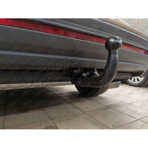 K 74V AUTO-HAK Фаркоп для Volkswagen Touareg 2018-. Требуется подрезка бампера. Съемное вертикальное крепление шара (на ключе). Нагрузки: 3500/140 кг, масса фаркопа 23,0 кг