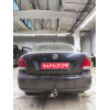 2193-A ORIS Фаркоп на Volkswagen Polo седан 2010-2020, Volkswagen Polo лифтбек 2020-. Необходима подрезка бампера. Тип шара: A. Нагрузки: 1000/75 кг, масса фаркопа 13 кг (без электрики в комплекте)
