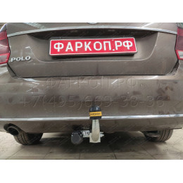92702-A MOTODOR Фаркоп с оцинкованным шаром на Volkswagen Polo седан 2010-2020, Jetta VA3 2023-. Необходима подрезка бампера. Тип шара: A. Нагрузки: 1000/75 кг, масса фарко