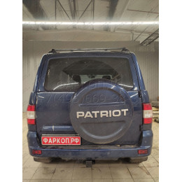 FA 0855-E Бизон Фаркоп на UAZ Patriot / УАЗ Патриот 2015- без подрезки бампера. Тип шара: E (легкосъемный шар под квадрат). Нагрузки: 3000/100 кг. Не комплектуе