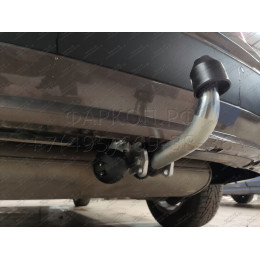 B019A GALIA Полностью оцинкованный фаркоп на BMW X3 F25 2010-2017, BMW X4 F26 2014-2018, кроме моделей с M-пакетом. Подрозетник убирается за бампер. Тип шара: A. Уста