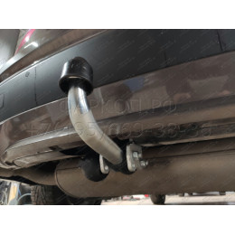 B019A GALIA Полностью оцинкованный фаркоп на BMW X3 F25 2010-2017, BMW X4 F26 2014-2018, кроме моделей с M-пакетом. Подрозетник убирается за бампер. Тип шара: A. Уста