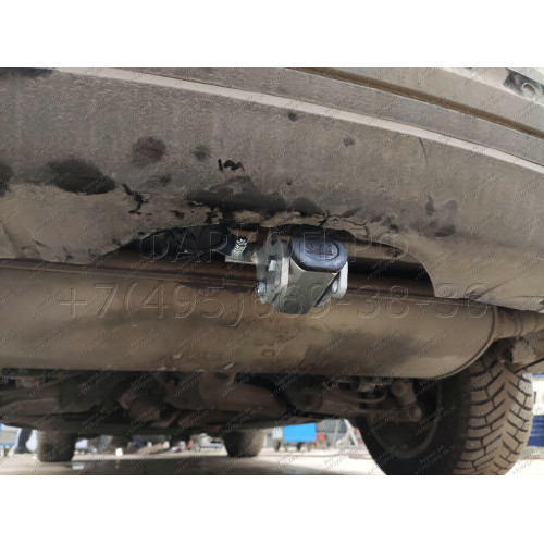 B017C GALIA Полностью оцинкованный фаркоп на BMW X5 E70 2007-2013, X5 F15 2013-2018, BMW X6 F16 2014-2019, кроме моделей с M-пакетом. Подрозетник убирается за бампер. Тип шара: C (горизонтальный съемный). Невидимый вырез бампера. Нагрузки: 3500/140 кг, ма