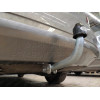 S086A GALIA Полностью оцинкованный фаркоп на Skoda Octavia II седан/универсал 2005-2013, Skoda Octavia Scout 2008-2013, в т.ч. 4WD. Подрозетник убирается за бампер. Тип шара: A. Подрезка бампера. Нагрузки: 1600/80 кг, масса фаркопа 15 кг