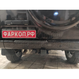 FA 0611-E Бизон Фаркоп на UAZ Patriot 2004-2015 без подрезки бампера. Тип шара: E (легкосъемный шар под квадрат). Нагрузки: 3000/120 кг. Не комплектуется электр