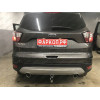 F113A GALIA Полностью оцинкованный фаркоп на Ford Kuga 2008-2013, 2013-2020. Подрозетник убирается за бампер. Тип шара: A. Без выреза бампера. Нагрузки: 2100/110 кг, масса фаркопа 16,12 кг