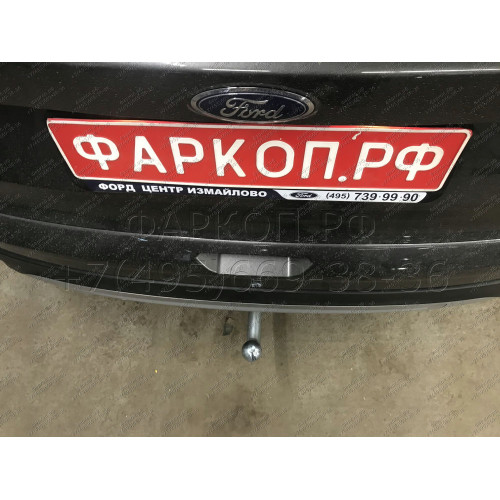 F113A GALIA Полностью оцинкованный фаркоп на Ford Kuga 2008-2013, 2013-2020. Подрозетник убирается за бампер. Тип шара: A. Без выреза бампера. Нагрузки: 2100/110 кг, масса фаркопа 16,12 кг
