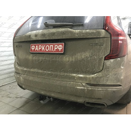 V083A GALIA Полностью оцинкованный фаркоп на Volvo XC90 2015-, Volvo XC60 2017-. Подрозетник убирается за бампер. Тип шара: A. Невидимый вырез бампера. Нагрузки: 