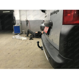 C302-A Лидер-плюс ТСУ для Citroen Berlingo L1 2008-2018, 2018-, Peugeot Partner II Tepee L1 2008-2018, 2018-, Opel Combo L1 2018-, Peugeot Rifter L1 2019-, FIAT Doblo L1 2022-, Toyota Proace City L1 2019- без снятия и выреза