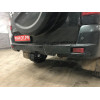 FA 0855-E Бизон Фаркоп на UAZ Patriot / УАЗ Патриот 2015- без подрезки бампера. Тип шара: E (легкосъемный шар под квадрат). Нагрузки: 3000/100 кг. Не комплектуется электрикой
