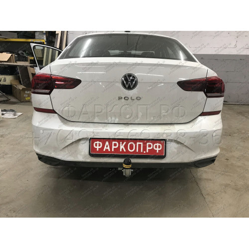 92702-A MOTODOR Фаркоп с оцинкованным шаром на Volkswagen Polo седан 2010-2020, Jetta VA3 2023-. Необходима подрезка бампера. Тип шара: A. Нагрузки: 1000/75 кг, масса фаркопа 13,3 кг (без электрики в комплекте)