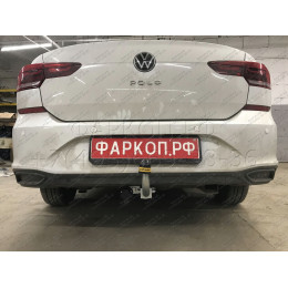 92702-A MOTODOR Фаркоп с оцинкованным шаром на Volkswagen Polo седан 2010-2020, Jetta VA3 2023-. Необходима подрезка бампера. Тип шара: A. Нагрузки: 1000/75 кг, масса фарко