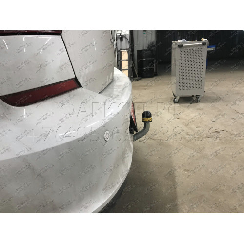 92702-A MOTODOR Фаркоп с оцинкованным шаром на Volkswagen Polo седан 2010-2020, Jetta VA3 2023-. Необходима подрезка бампера. Тип шара: A. Нагрузки: 1000/75 кг, масса фаркопа 13,3 кг (без электрики в комплекте)