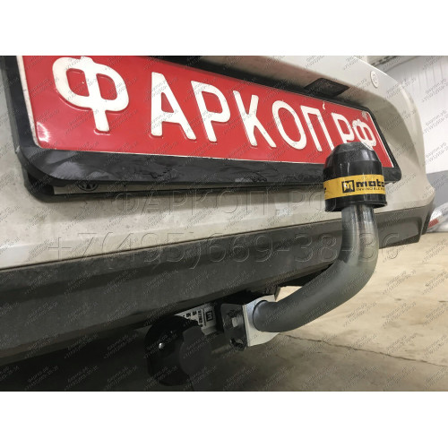 92702-A MOTODOR Фаркоп с оцинкованным шаром на Volkswagen Polo седан 2010-2020, Jetta VA3 2023-. Необходима подрезка бампера. Тип шара: A. Нагрузки: 1000/75 кг, масса фаркопа 13,3 кг (без электрики в комплекте)
