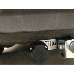 92702-A MOTODOR Фаркоп с оцинкованным шаром на Volkswagen Polo седан 2010-2020, Jetta VA3 2023-. Необходима подрезка бампера. Тип шара: A. Нагрузки: 1000/75 кг, масса фарко