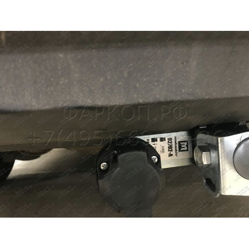 92702-A MOTODOR Фаркоп с оцинкованным шаром на Volkswagen Polo седан 2010-2020, Jetta VA3 2023-. Необходима подрезка бампера. Тип шара: A. Нагрузки: 1000/75 кг, масса фаркопа 13,3 кг (без электрики в комплекте)
