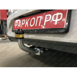 92702-A MOTODOR Фаркоп с оцинкованным шаром на Volkswagen Polo седан 2010-2020, Jetta VA3 2023-. Необходима подрезка бампера. Тип шара: A. Нагрузки: 1000/75 кг, масса фарко