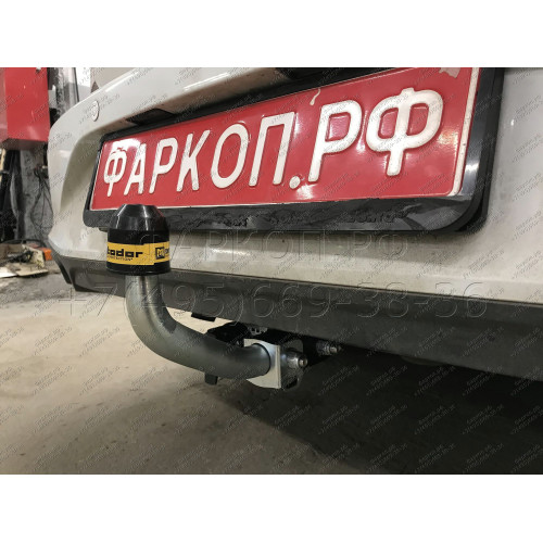 92702-A MOTODOR Фаркоп с оцинкованным шаром на Volkswagen Polo седан 2010-2020, Jetta VA3 2023-. Необходима подрезка бампера. Тип шара: A. Нагрузки: 1000/75 кг, масса фаркопа 13,3 кг (без электрики в комплекте)