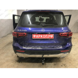 313689600001 WESTFALIA Фаркоп на Mercedes GLB-Class X247 08/2019-. Вертикальное быстросъемное крепление шара (снятие защищено ключом). Невидимый вырез в бампере. На