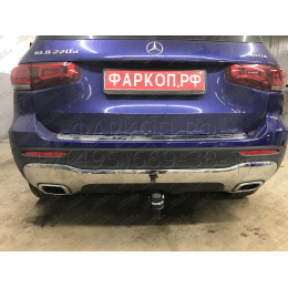 313689600001 WESTFALIA Фаркоп на Mercedes GLB-Class X247 08/2019-. Вертикальное быстросъемное крепление шара (снятие защищено ключом). Невидимый вырез в бампере. На