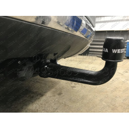313689600001 WESTFALIA Фаркоп на Mercedes GLB-Class X247 08/2019-. Вертикальное быстросъемное крепление шара (снятие защищено ключом). Невидимый вырез в бампере. На