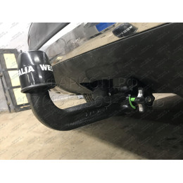 313689600001 WESTFALIA Фаркоп на Mercedes GLB-Class X247 08/2019-. Вертикальное быстросъемное крепление шара (снятие защищено ключом). Невидимый вырез в бампере. На