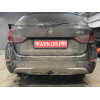 4753-A ORIS Фаркоп на BMW X1 E84 2009-2015 без выреза в бампере. Тип шара: A. Нагрузки: 1500/50 кг, масса фаркопа 15,6 кг (без электрики в комплекте)