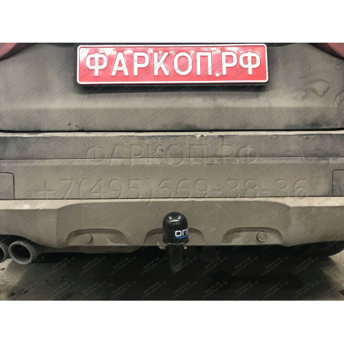 4753-A ORIS Фаркоп на BMW X1 E84 2009-2015 без выреза в бампере. Тип шара: A. Нагрузки: 1500/50 кг, масса фаркопа 15,6 кг (без электрики в комплекте)
