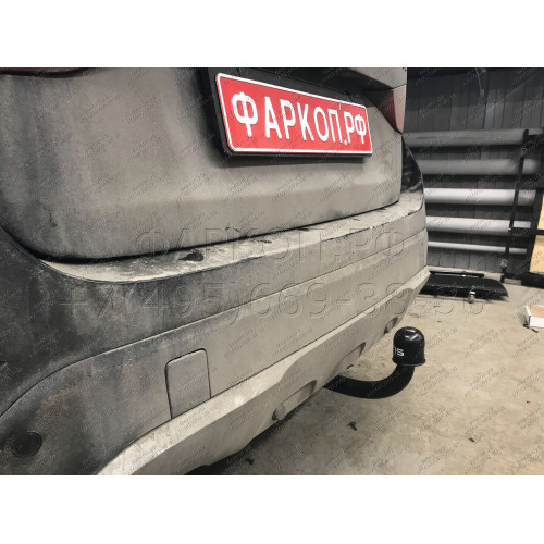 4753-A ORIS Фаркоп на BMW X1 E84 2009-2015 без выреза в бампере. Тип шара: A. Нагрузки: 1500/50 кг, масса фаркопа 15,6 кг (без электрики в комплекте)