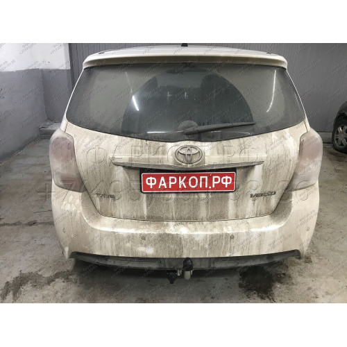 T063A GALIA Полностью оцинкованный фаркоп на Toyota Verso 2009-2013, 2013-2018. Тип шара: A. Установка без снятия и выреза бампера. Нагрузки: 1500/60 кг, масса фаркопа 14,52 кг